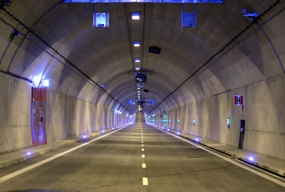 Gdańska firma oświetla tunel pod Martwą Wisłą